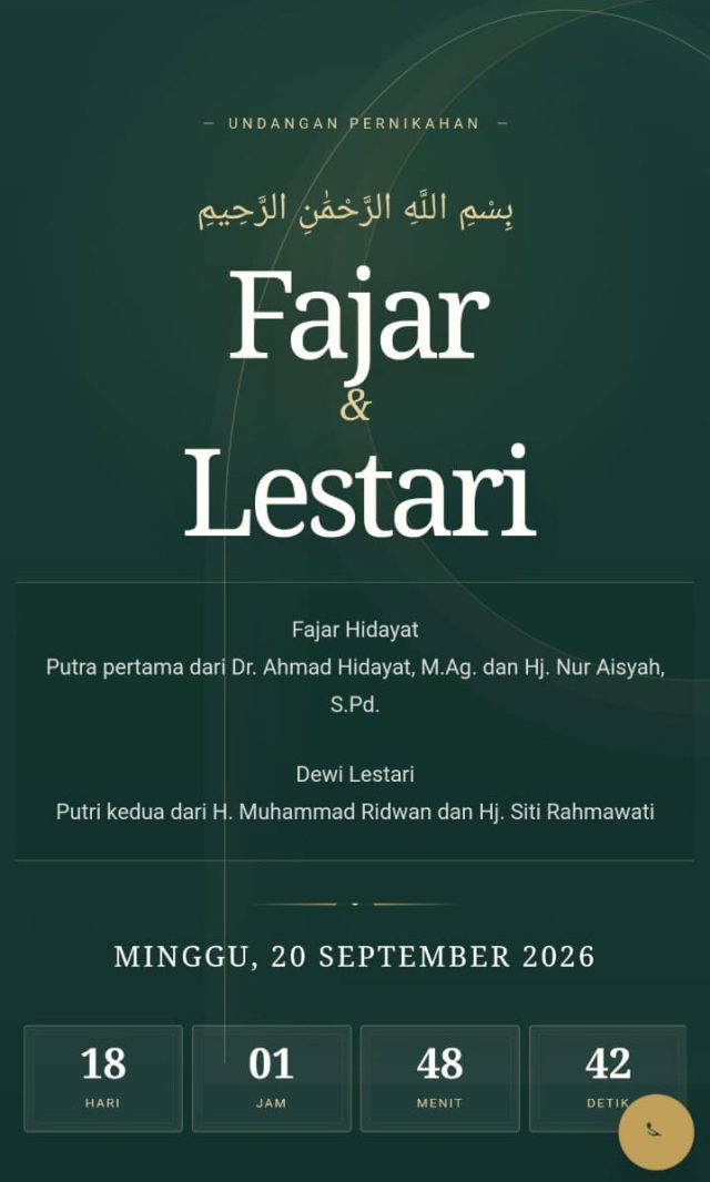 Pratinjau tema Royal Luxe